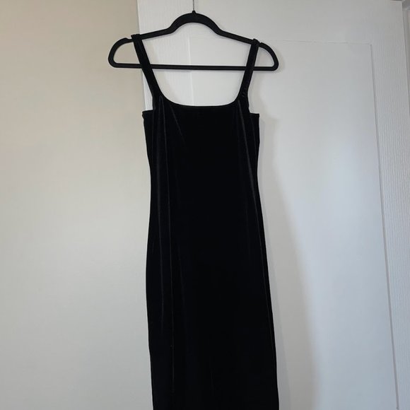 Velvet Tank Dress | American Apparel | Size Large - Picture 4 of 7